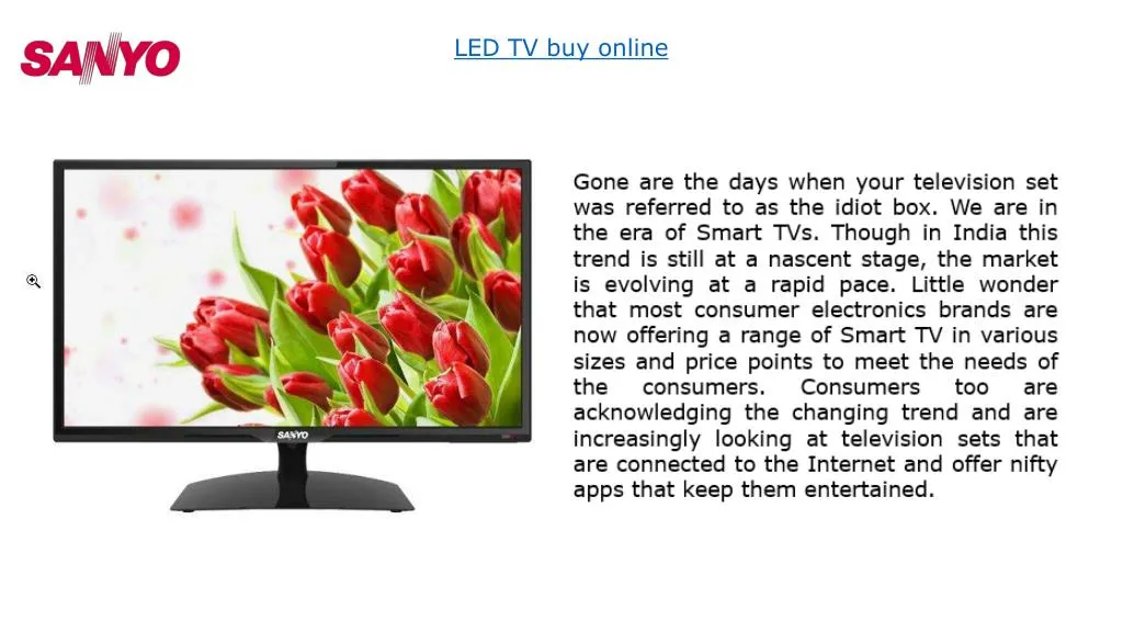 led tv buy online