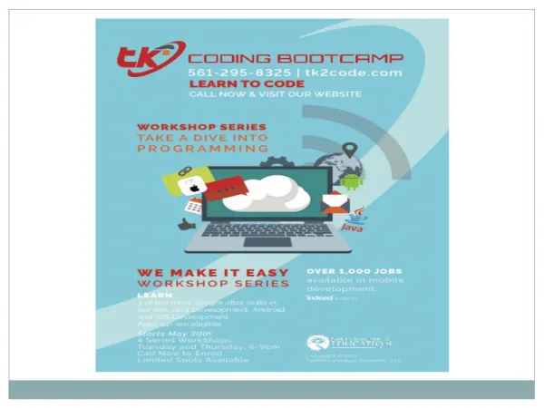 Web development training courses - TK2 Academy