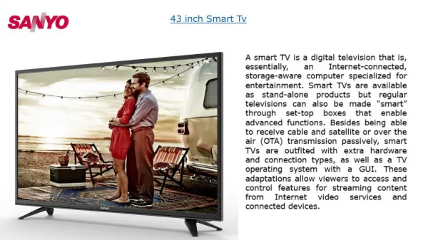 43 inch Smart TV