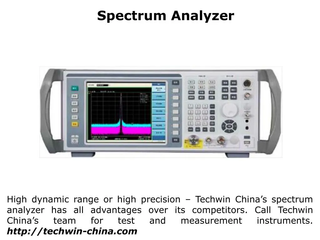 spectrum analyzer