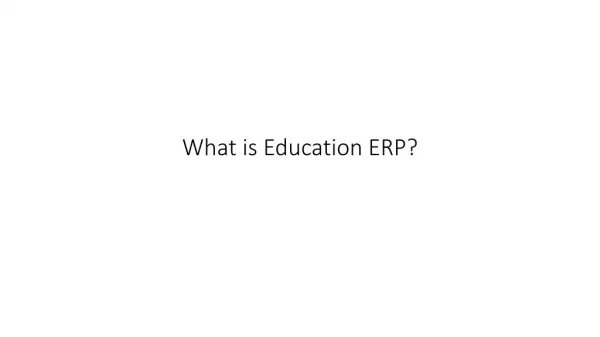 Education ERP Software MasterSoft
