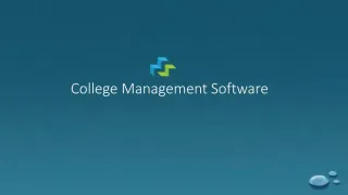 College Management System Software MasterSoft - slide 1