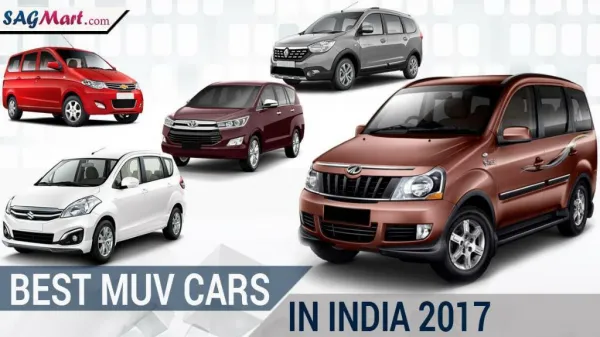 List of Best MUV Cars in India 2017 | Innova Crysta