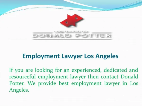 Employment Lawyer Los Angeles