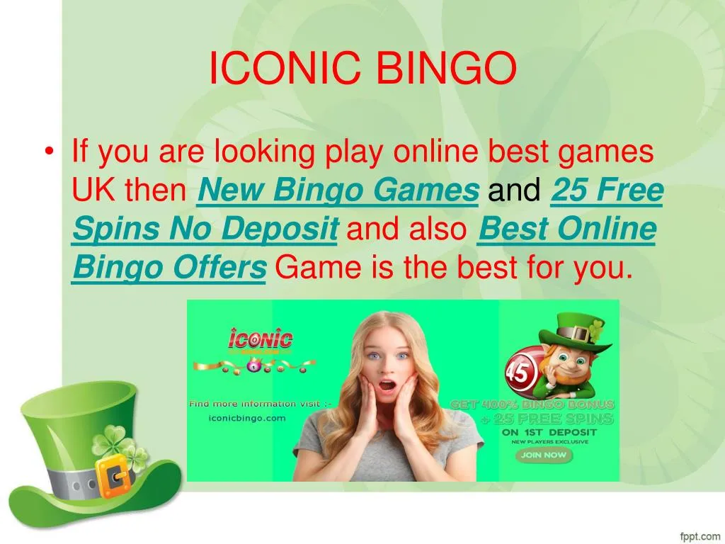 iconic bingo