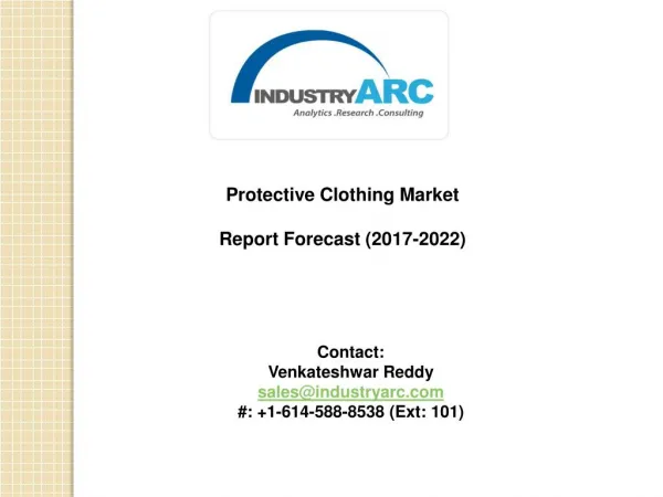 Protective Clothing Market - APAC to show good growth till 2022