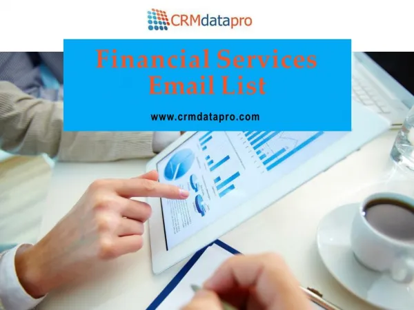 Financial Services Email List