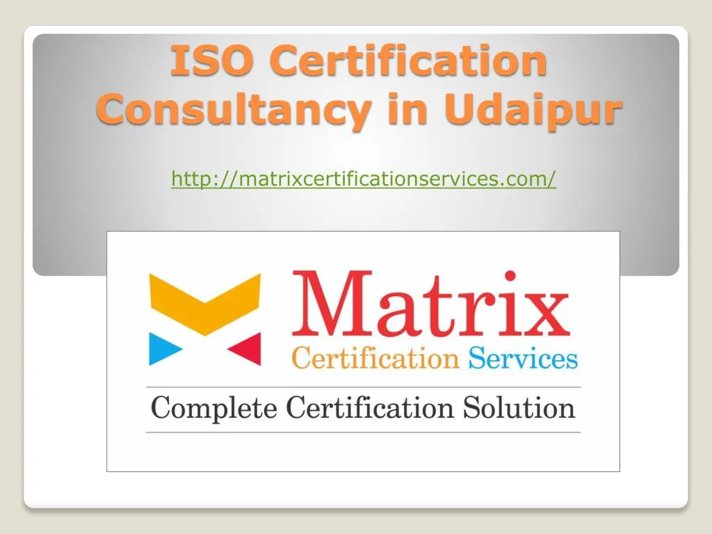 iso certification consultancy in udaipur