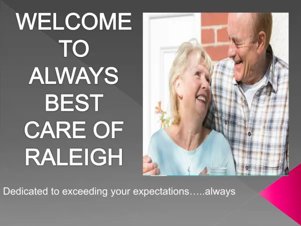 Always Best Care of Raleigh