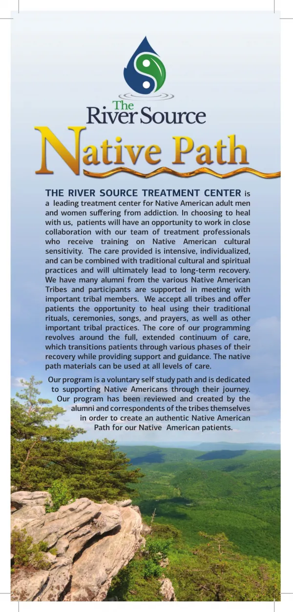 River Source-Native American Brochure