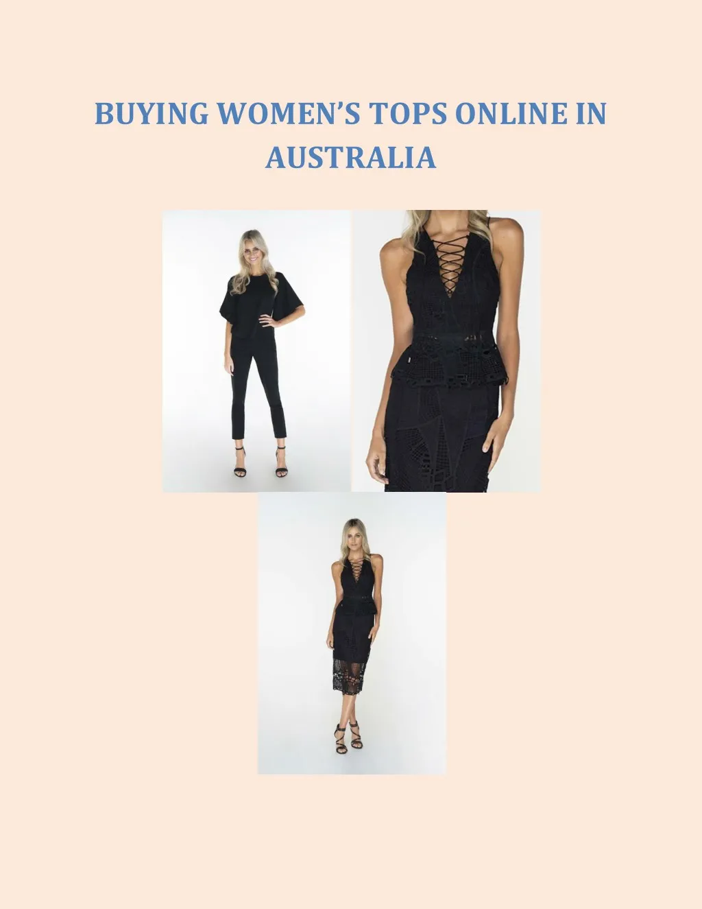 buying women s tops online in australia