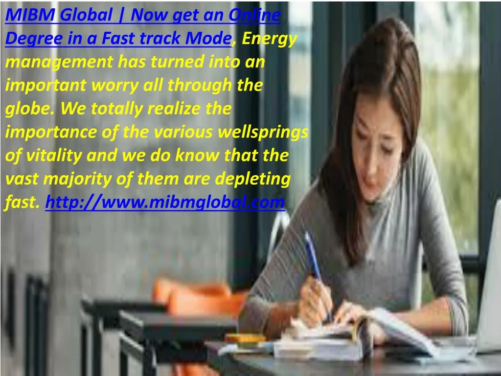 mibm global now get an online degree in a fast