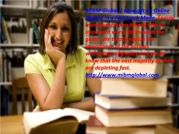 mibm global now get an online degree in a fast