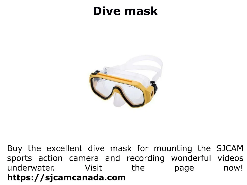 dive mask