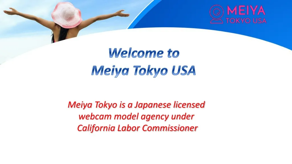 meiya tokyo is a japanese licensed webcam model