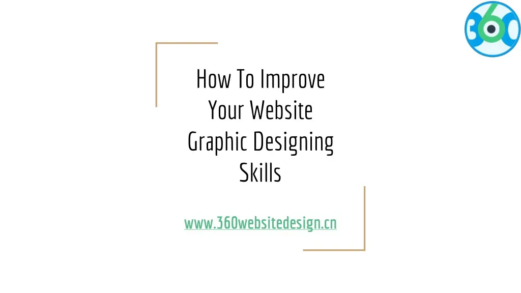 how to improve your website graphic designing