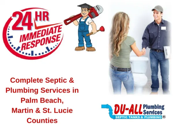 Plumbing repair and Installation services Palm Beach