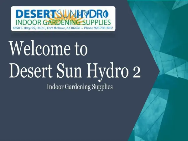 Grow Shop - Desertsunhydro2