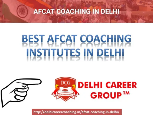 Best AFCAT Coaching Institutes in Delhi