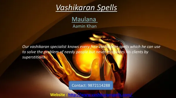 Best Vashikaran Spells
