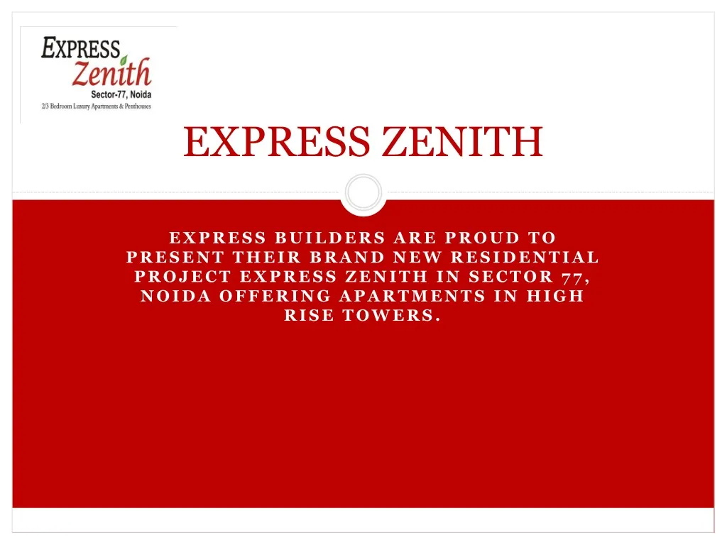 express zenith