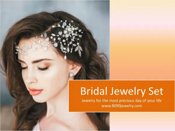 Bridal Jewelry Set Purchase Wholesale