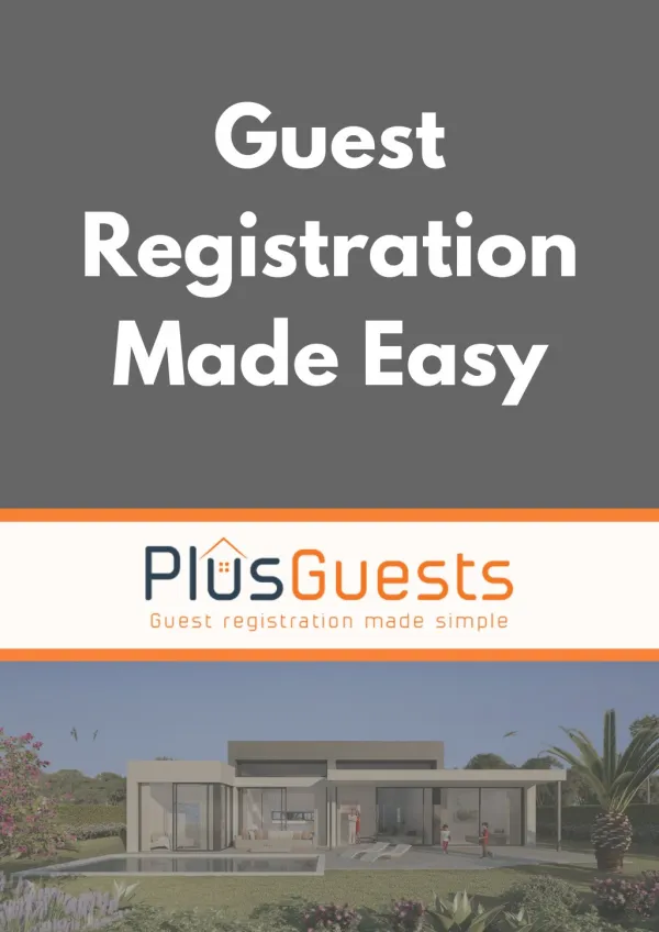 Guest Registration Made Easy