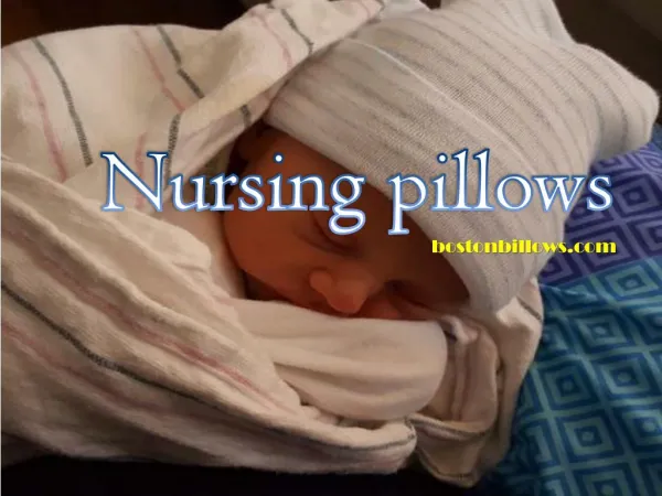 Nursing pillows at bostonbillows.com