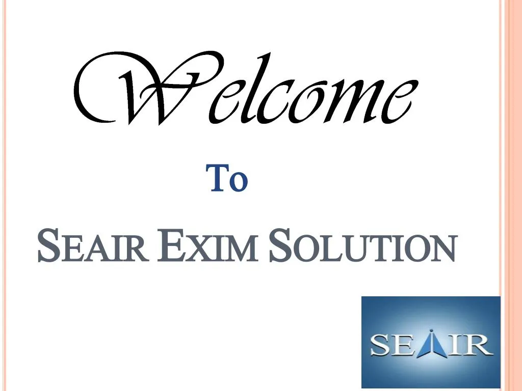 seair exim solution