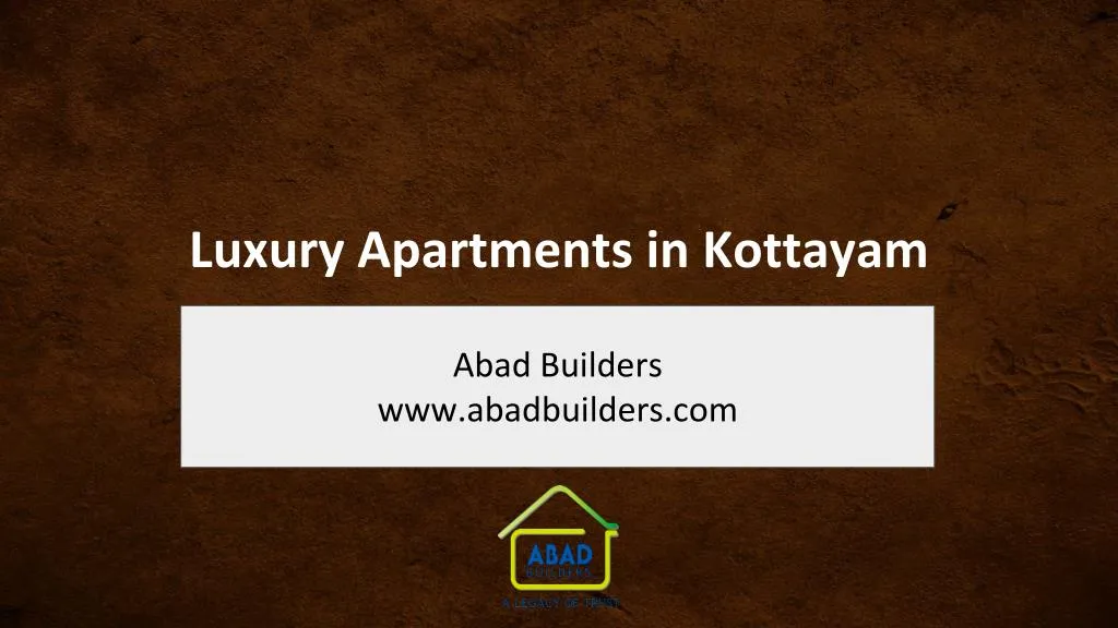 luxury apartments in kottayam