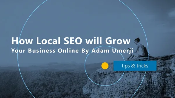 How Local SEO Will Grow Your Business Online By Adam Umerji