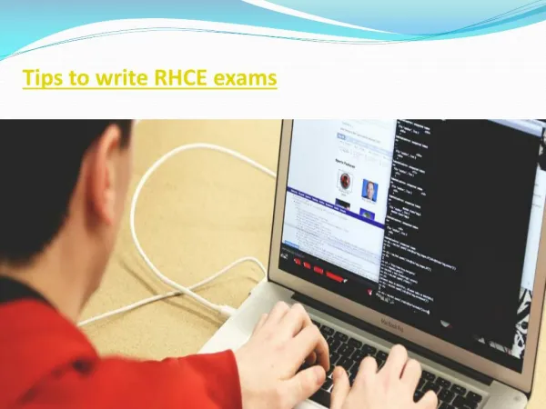 Tips to write RHCE Exams