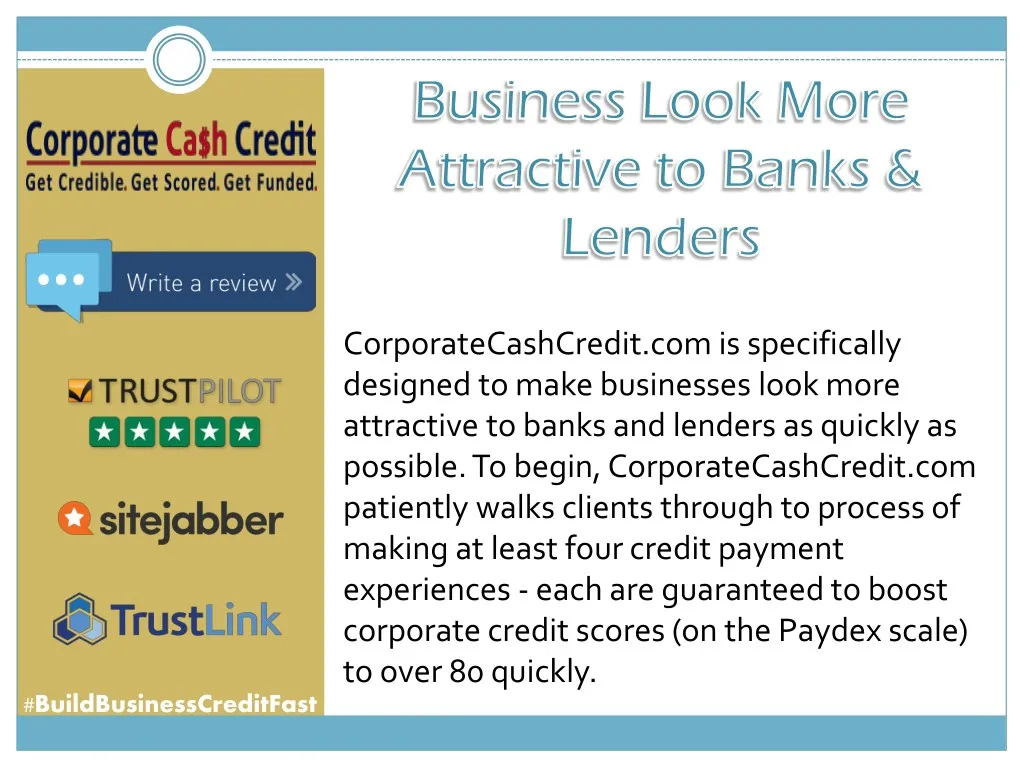 corporatecashcredit com is specifically designed