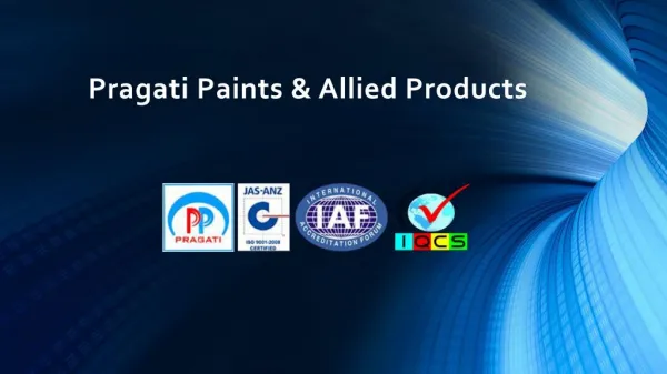 Best Paint Manufacturer in Pune - Pragati Paints & Allied Products