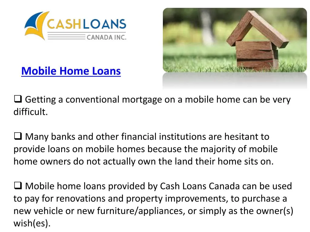 mobile home loans