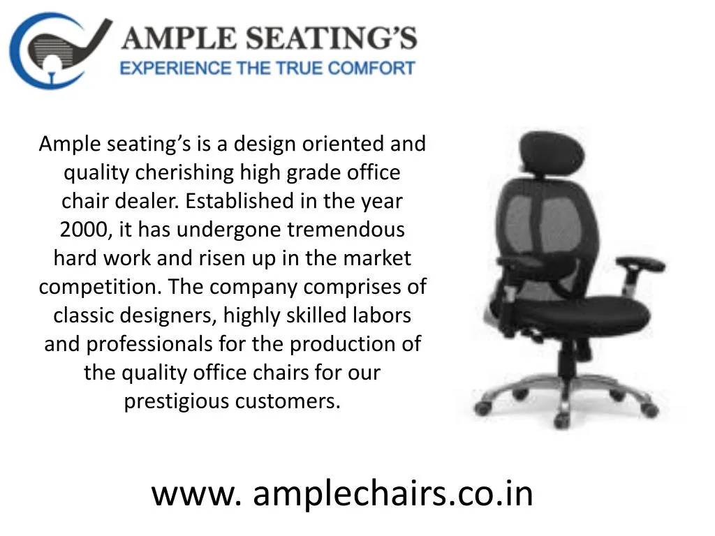 ample seating s is a design oriented and quality