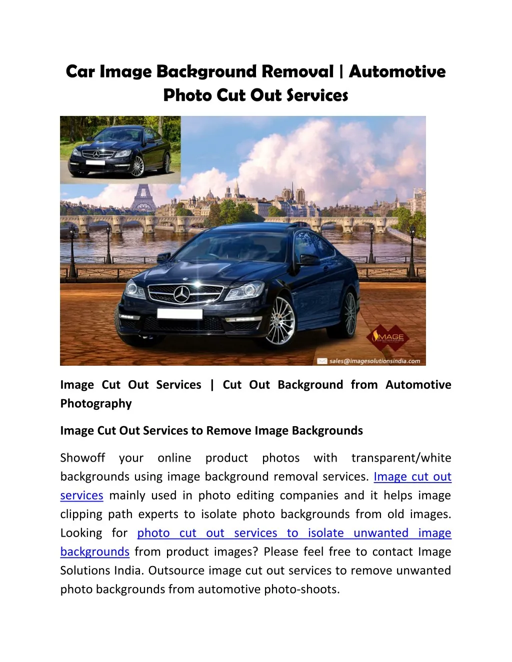 car image background removal automotive photo