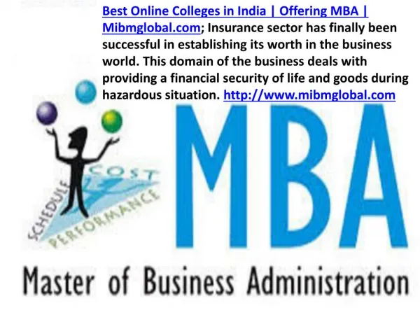 Best Online Colleges in India -Offering MBA successful in establishing