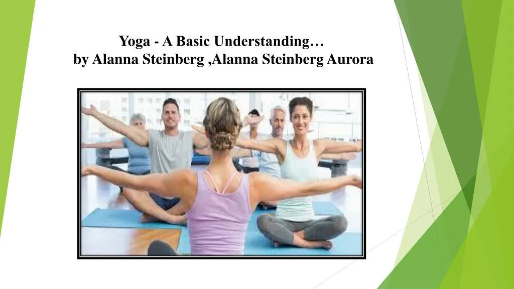 yoga a basic understanding by alanna steinberg alanna steinberg aurora