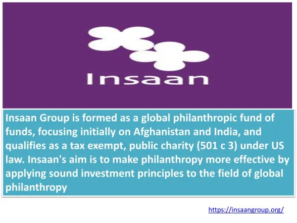 Welcome to Insaan Group