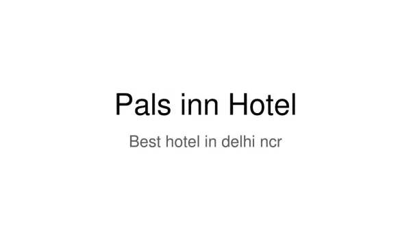 Hotels near Patel Nagar Metro Station