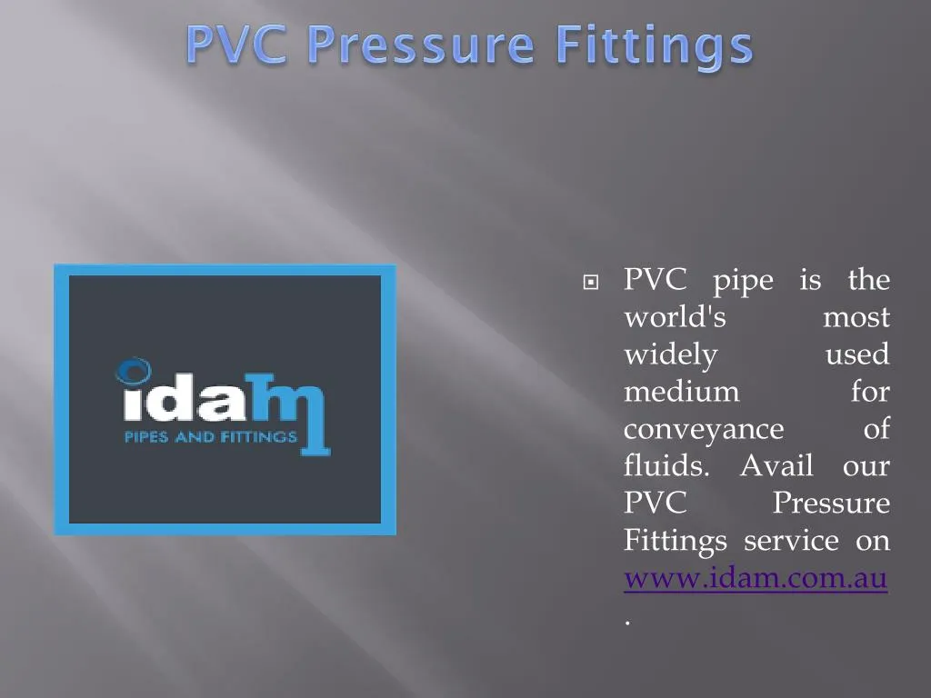 pvc pressure fittings