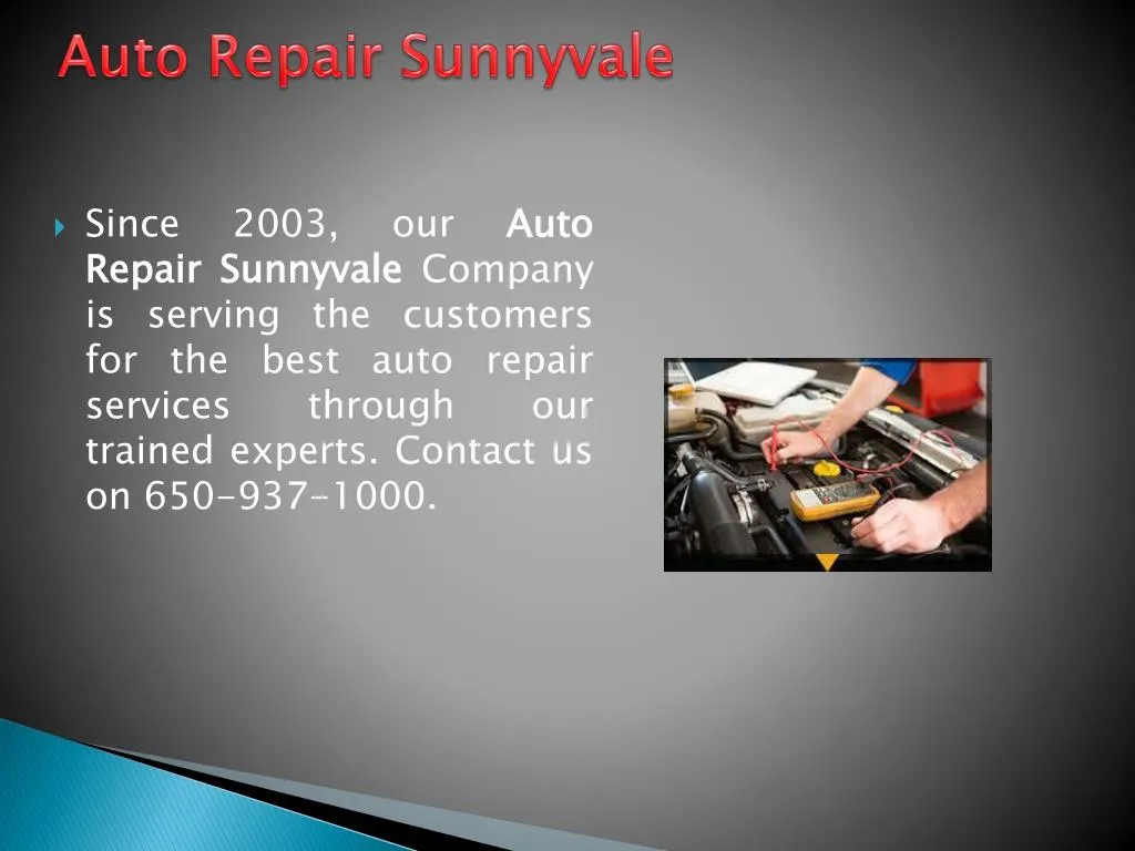 auto repair sunnyvale