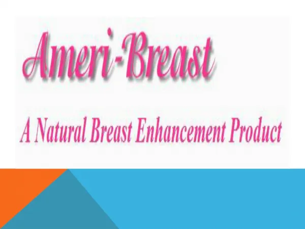 Get the natural breast enlargement