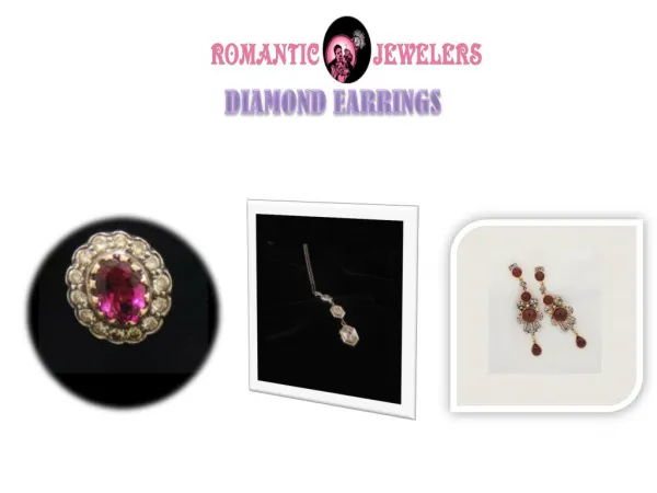 Latest Diamond Earrings from Romantic Jewelers