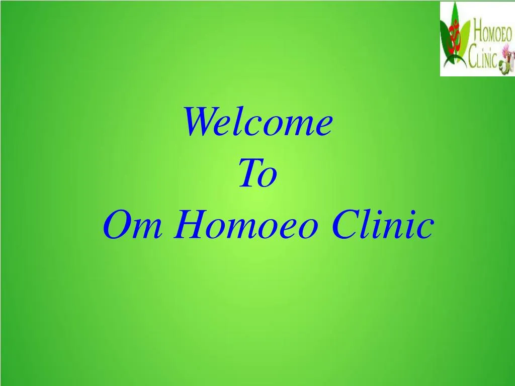 welcome to om homoeo clinic