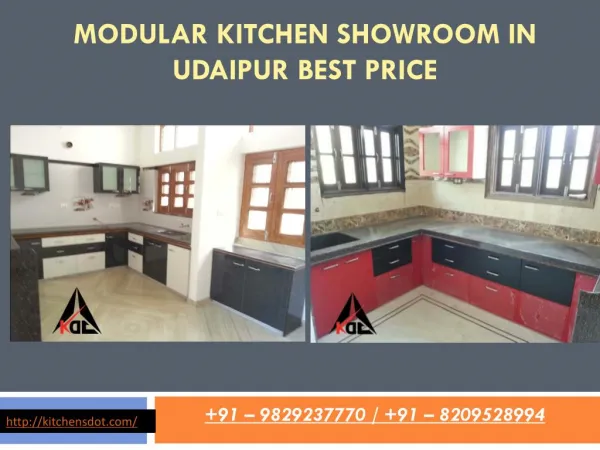 Modular Kitchen Showroom in Udaipur best price