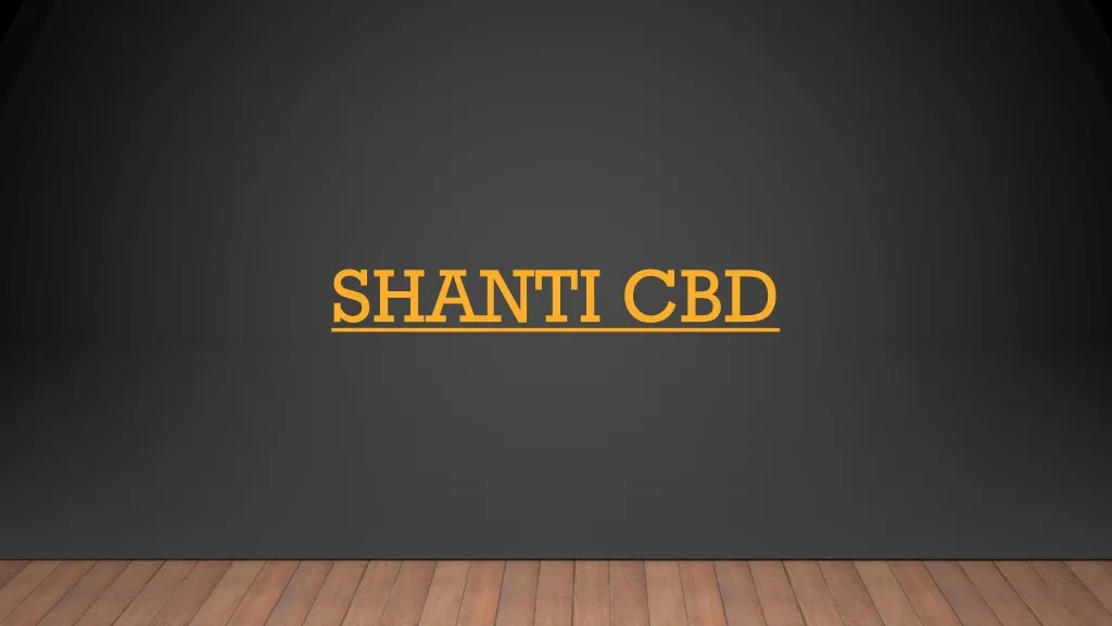 shanti cbd