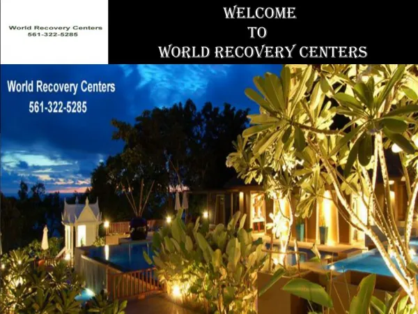 Treatment centers for drug addiction