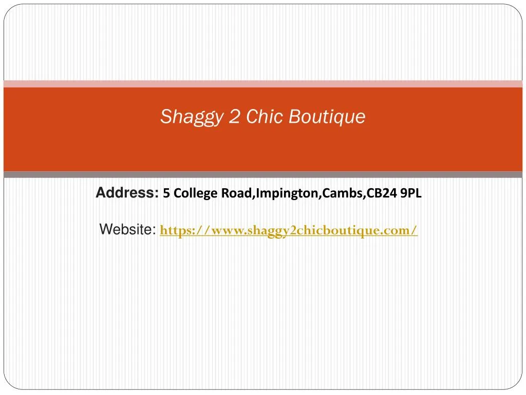 shaggy 2 chic boutique